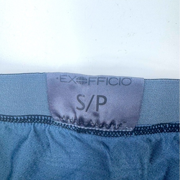 ExOfficio Men's Blue Boxer Briefs - Picture 5 of 7
